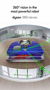 Intelligent. Independent. ​ Dyson’s robot vacuum uses 360° vision to...