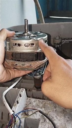 The washing machine dryer won't spin, just replace the dynamo.