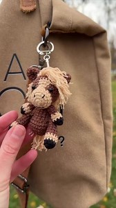 Crochet Horse Keychain – Amigurumi Horse Bag Charm – Horse Lover Gift – Handmade Keyring – 2026 Year of the Horse - Etsy