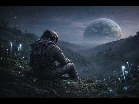 Lost astronaut sitting in an alien planet | Soft piano music for studying, relaxing, and gaming