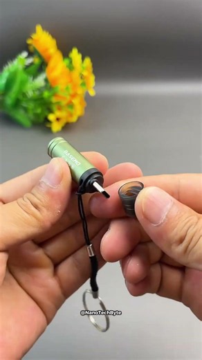 The Smartest Lighter You'll Ever See! ⚡ #NanoTechByte #WindproofLighter