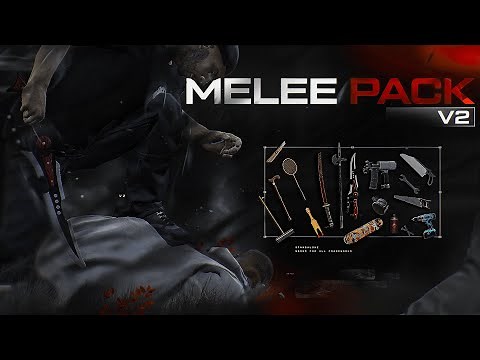Fivem Weapon Pack V2 | Custom Melee Weapons for FiveM Servers | Bonus Nail Gun | Bonus FlameThrower