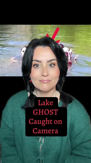 Ghostly image captured in a swimming hole in Australia #ghost #paranormal #scary #creepy #greenscreen