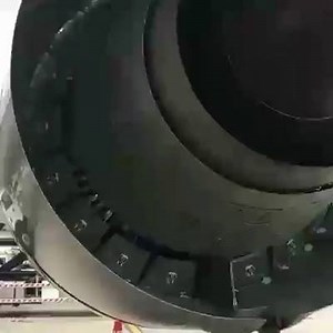 Most of you have seen the thrust reverser in action through the window when landing but this is what you don't get to see Shown here is the cascade sleeve type thrust reverser on the 777. You can see the blocker doors move in order to direct the fan airflow through the cascades (what you see when landing) and assist the plane in slowing down. Although the reversers are also important in slowing down the aircraft, the brakes are the primary force in stopping the aircraft and flight controls comin