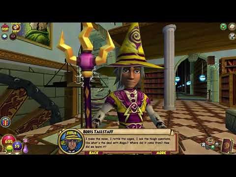 Wizard101: Boris Tallstaff Wizard City Side Quest (The History of Magic)