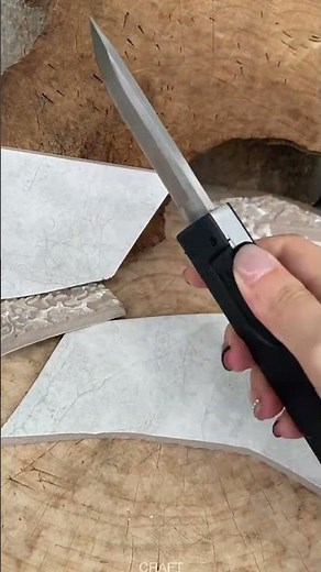 Fruit knife sharpness test process