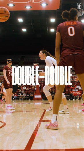 Lara is a double-double machine‼️