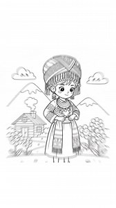 Hmong Culture Coloring Pages: Kids Activity Book (digital Download) - Etsy Canada
