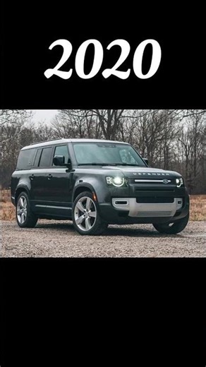 Evolution of Defender (1990-2023) #short #evolution #cars