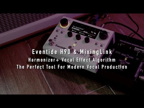 When The Vocal Track Goes Into A Guitar FX Pedal - Eventide H90 Harmonizer+