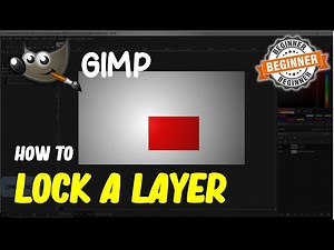 Gimp How To Lock Layer