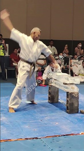 Kyokushin Tameshiwari (Ice Breaking) | Power & Technique – Philippines 2022