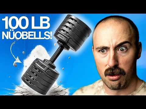 The 100-LB NÜOBELL S5100 Adjustable Dumbbells Review (DROP TEST INCLUDED!)