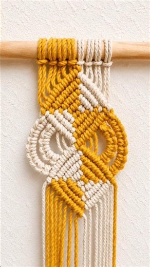 Beautiful Macrame Design #macrame #macramedesign #macramepattern #macrameforbeginners #beginners