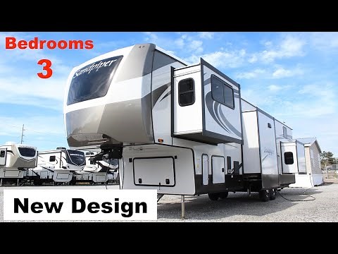 Brand New Bunkhouse Fifth Wheel RV Floor Plan! 2023 Forest River Sandpiper 3990FL