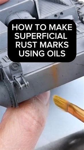 87K views · 842 reactions | How to make rust marks using oils....