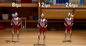 See the difference between animation at 8fps, 12fps and 24fps