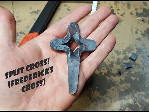 Forging A Split Cross (Frederick's Cross)
