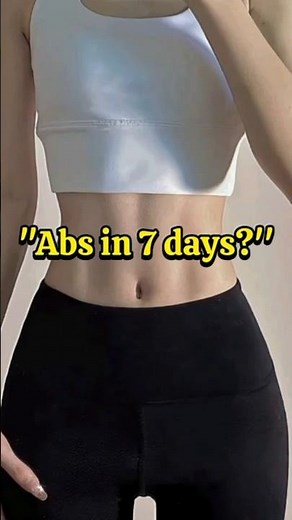 Abs in 7 Days 🔥 Do This Daily!