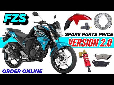 Yamaha FZ-S V2 Spare Parts Price List 🩵 | Yamaha FZ Spare Parts Online Shopping 🚚🇮🇳 +91 98932 35053