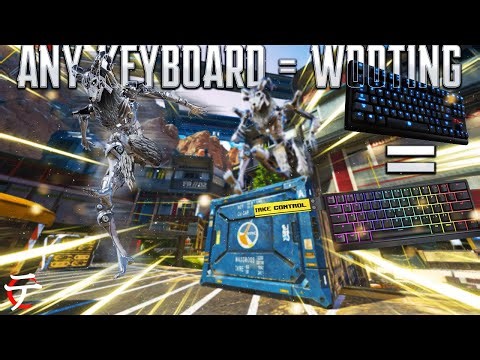 TURN ANY KEYBOARD INTO A WOOTING #apexlegends