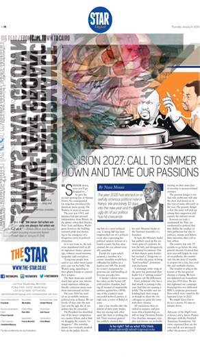 These are the stories making headlines on the Star Newspaper. | The Star, Kenya