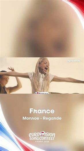 🇫🇷 Monroe's Rehearsal Clip Has Been Released! #eurovision #song #esc
