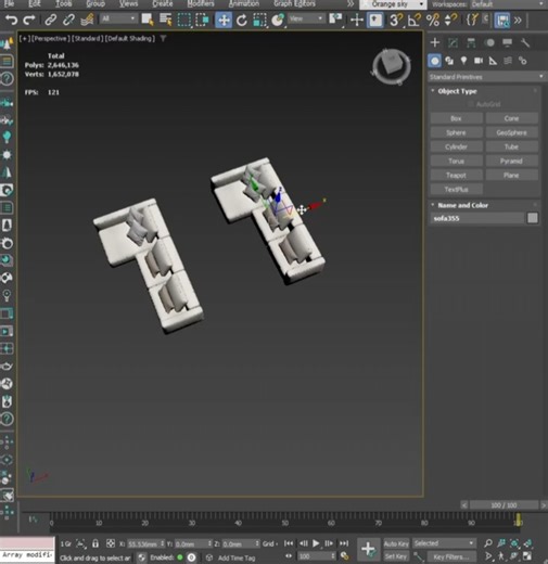 the difference Wire box and Proxy || 3ds max #3dsmax #coronarender