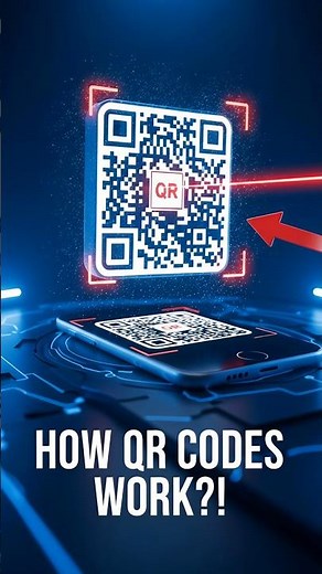 How QR Codes Actually Work🔲📱#shorts #facts #viral#shortvideo
