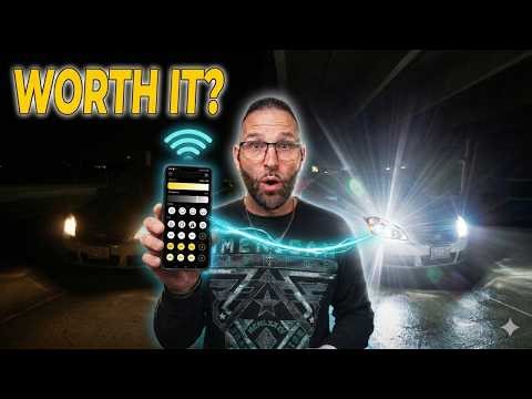 I Controlled My Headlights With My Phone? (Fahren Smart H7)