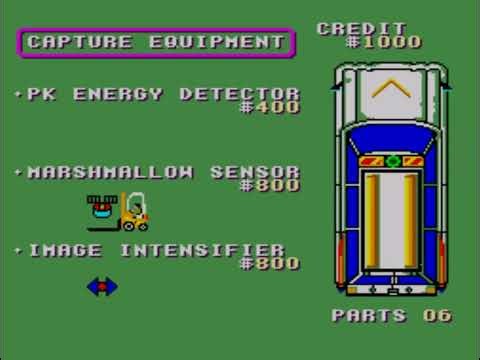 Ghostbusters - Sega Master System Game Play