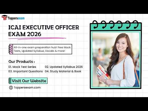 Icai executive officer important questions 2026 | icai executive officer practice sets 2026 #icai