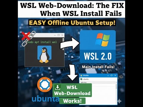 Ubuntu and other Linux Distr installation using WSL using web install