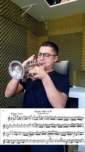 J. S. Bach - Brandenburg Concerto Nº 2 F Major - BWV 1047 - Daniel Leal Trumpet
