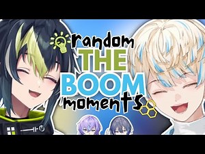[eng sub] random THE BOOM moments | Inami Rai, Hibachi Mana, Koyanagi Rou, Hoshirube Shou