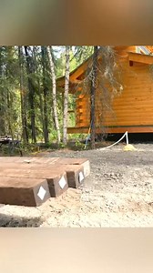 Building a Timber Frame outdoor Forest Kitchen, Addition to Log Cabin #build #building #bushcraft #survival #camp #camping #Outdoors #builder #bushman | Niko Young