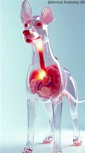 "Dog Digestive System Explained | How a Dog’s Stomach & Intestines Work (3D Educational Animation)