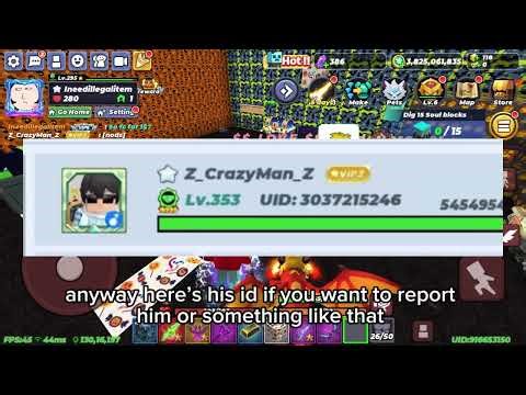 I got scammed in Blockman go AGAIN.. (User Z_CrazyMan_Z)