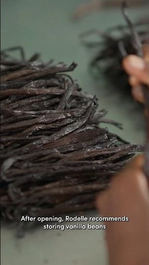 How should vanilla beans be stored after opening? - Rodelle Kitchen