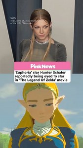 667K views · 12K reactions | Hunter Schafer is reportedly being eyed to star in 'The Legend of Zelda' live action movie ️‍⚧️ According to industry insider Daniel Richtman, the 'Euphoria' star is being considered for the role of Princess Zelda in the film which is currently on track for release in March 2027. | PinkNews | Facebook