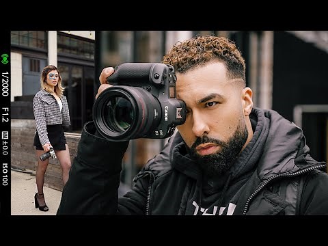 URBAN PORTRAITS W/ CANON R3 + 50MM F1.2