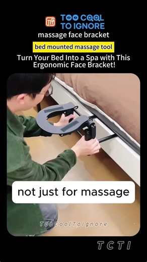 Turn Your Bed Into a Spa with This Ergonomic Face Bracket!