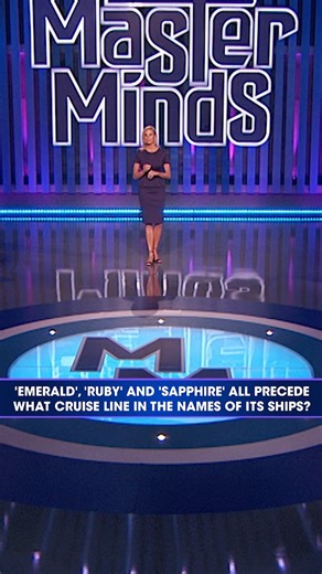 Imaging The Beast working on a cruise 🤣 Master Minds with Brooke Burns, Weekdays at 3p | Game Show Network