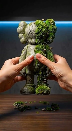 ASMR Art Toy Texture Evolution 🧸✨ (Ceramic to Pink Jelly!)