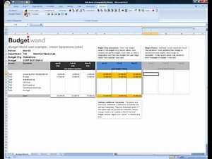 Budget Wand - Loading Budgets values into Oracle 11i or R12