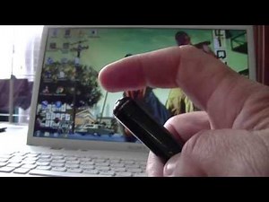 Mode d'emploi d'utilisation du stylo camera espion en position video