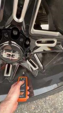 How to use a TPMS tool to reset my tire pressure sensors on all GM makes #silverado #gmcsierra #fyp