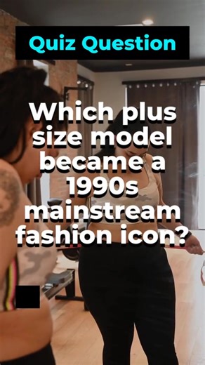 Pub quiz: who was the 90s plus size icon? Drop your guess 👇 - Click the link in our bio to shop now! 🛍️ #plussize #plussizefashion #curvefashion #bodypositive #sizeinclusive