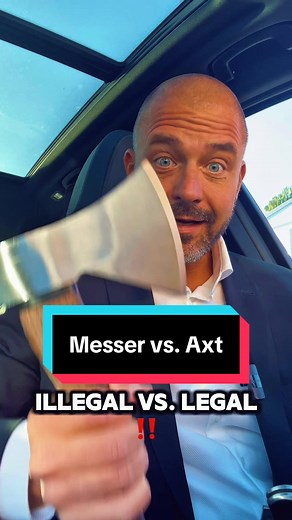 Taschenmesser verboten, Axt erlaubt? Diskussion zum Waffengesetz