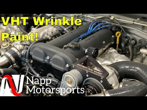 VHT Wrinkle Paint - Painting Your Valve Cover (How To)